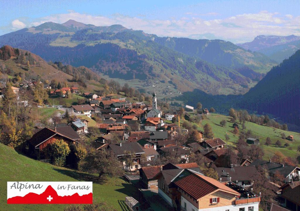 Gästehaus Alpina in Fanas Exterior foto